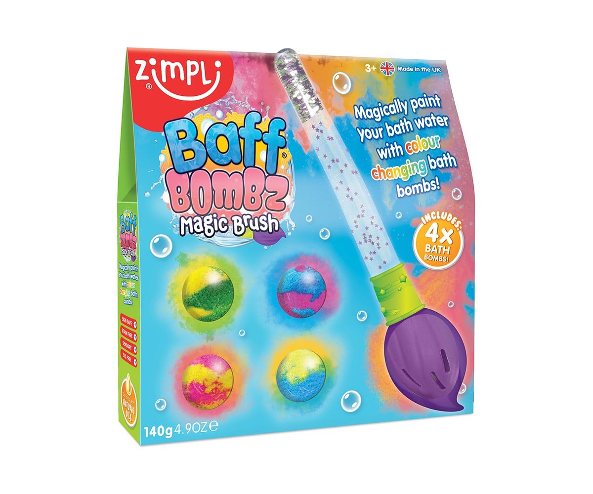 Pinceau Magique + 4 Bombes de Bain