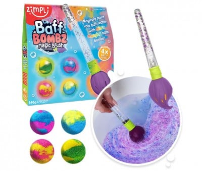 Pinceau Magique + 4 Bombes de Bain