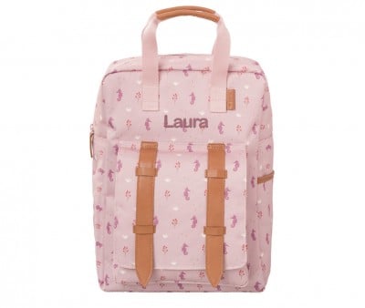 Mochila Escolar Seahorse Personalizável