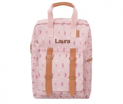 Mochila Escolar Seahorse Personalizável