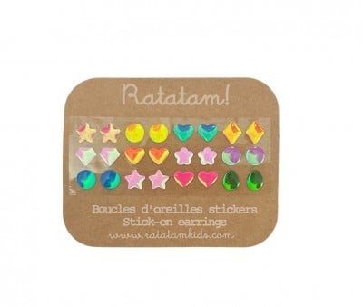 Set 12 Pares Pendientes Autoadhesivos