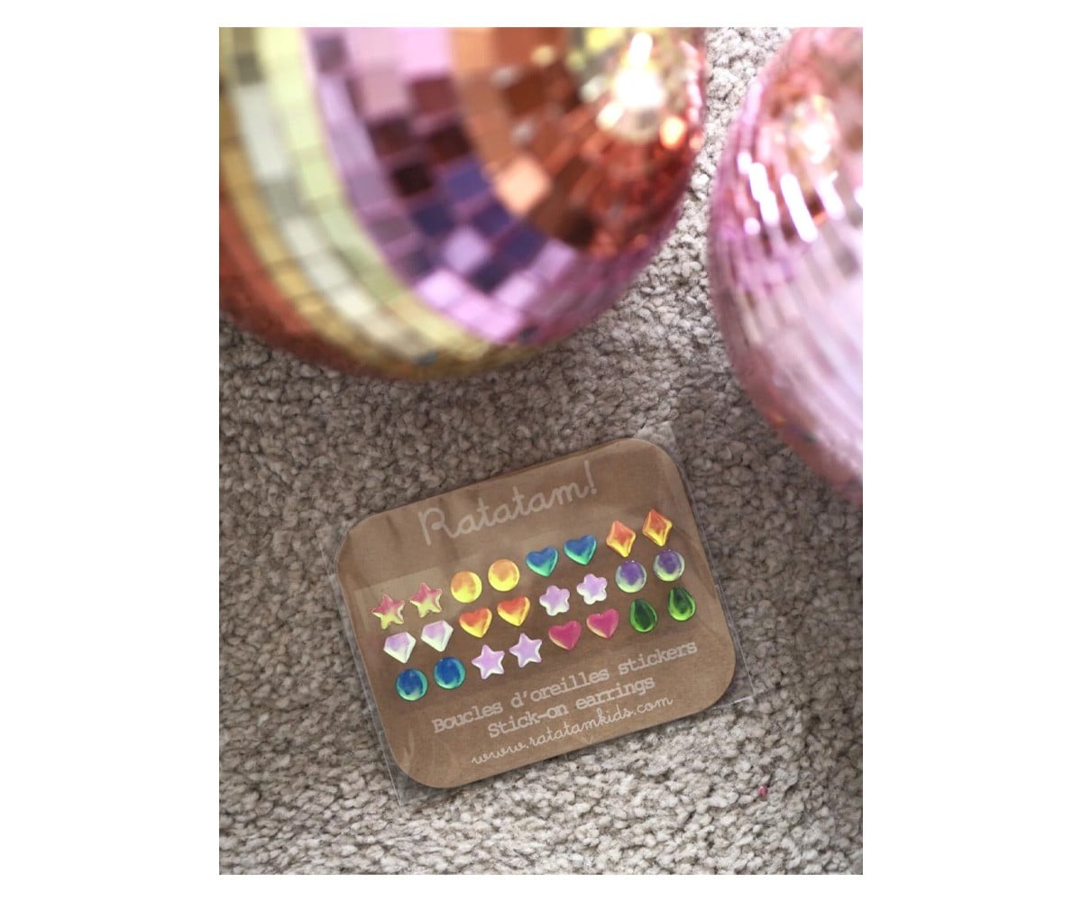 Set 12 Pares Pendientes Autoadhesivos