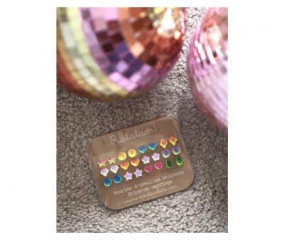 Set 12 Pares Pendientes Autoadhesivos
