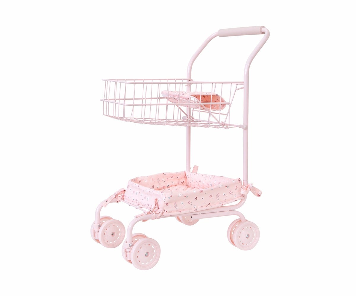 Chariot de Courses Flowers Personnalisable