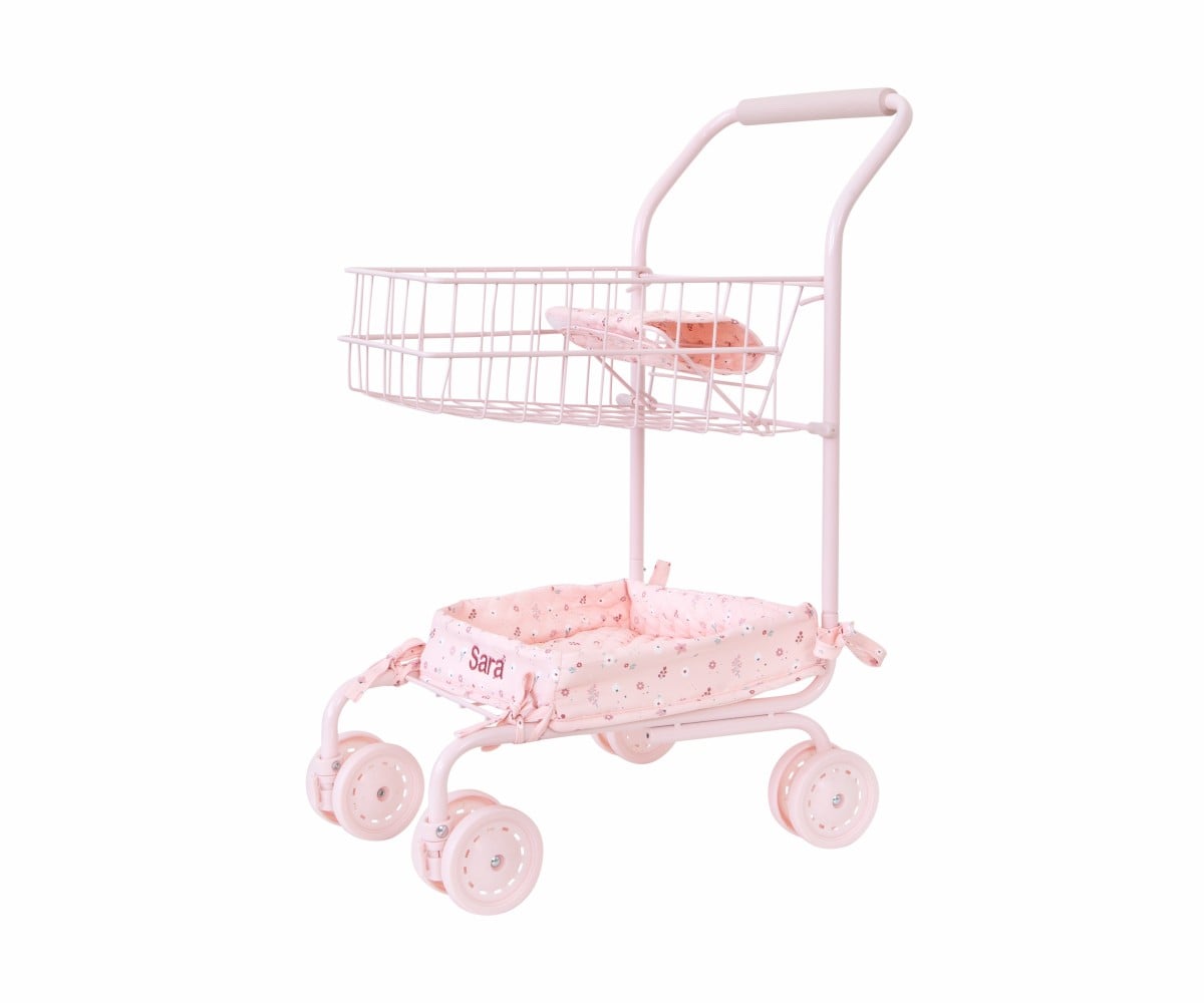 Chariot de Courses Flowers Personnalisable