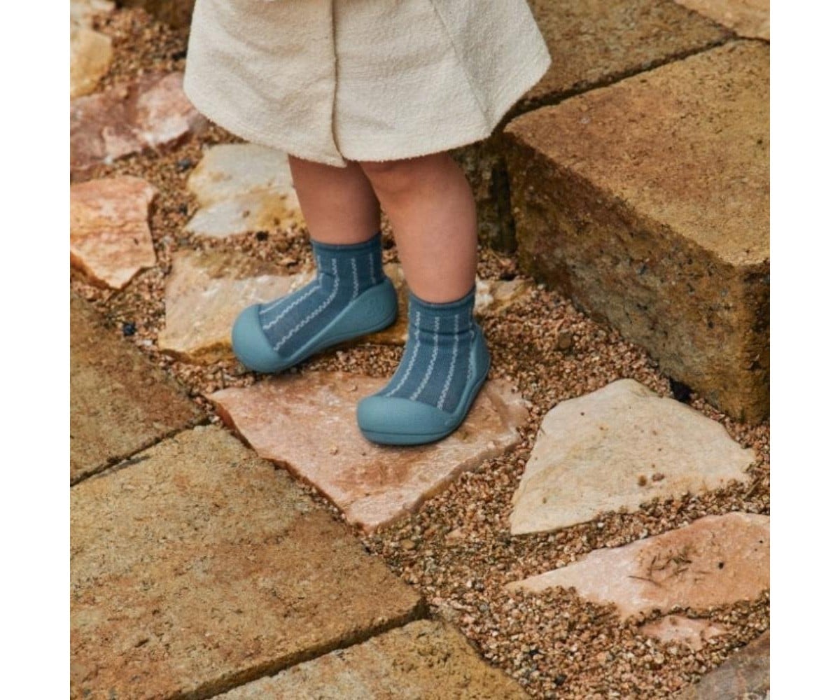 Chaussons Attipas Piping Blue