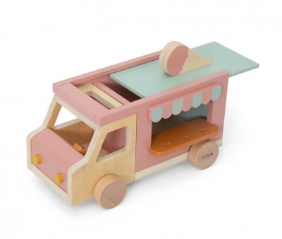 Camioncino Gelati Legno Animali Trixie
