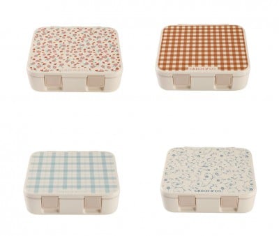 Caja de Almuerzo 3 Compartimentos Fern Plaid