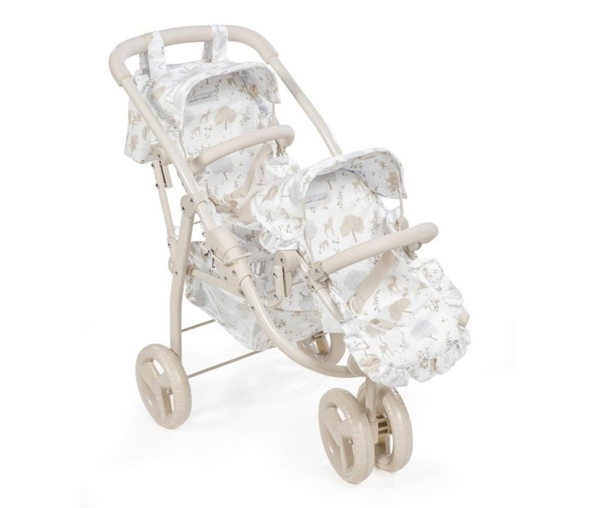 Dolls Twin Doll Stroller Nara