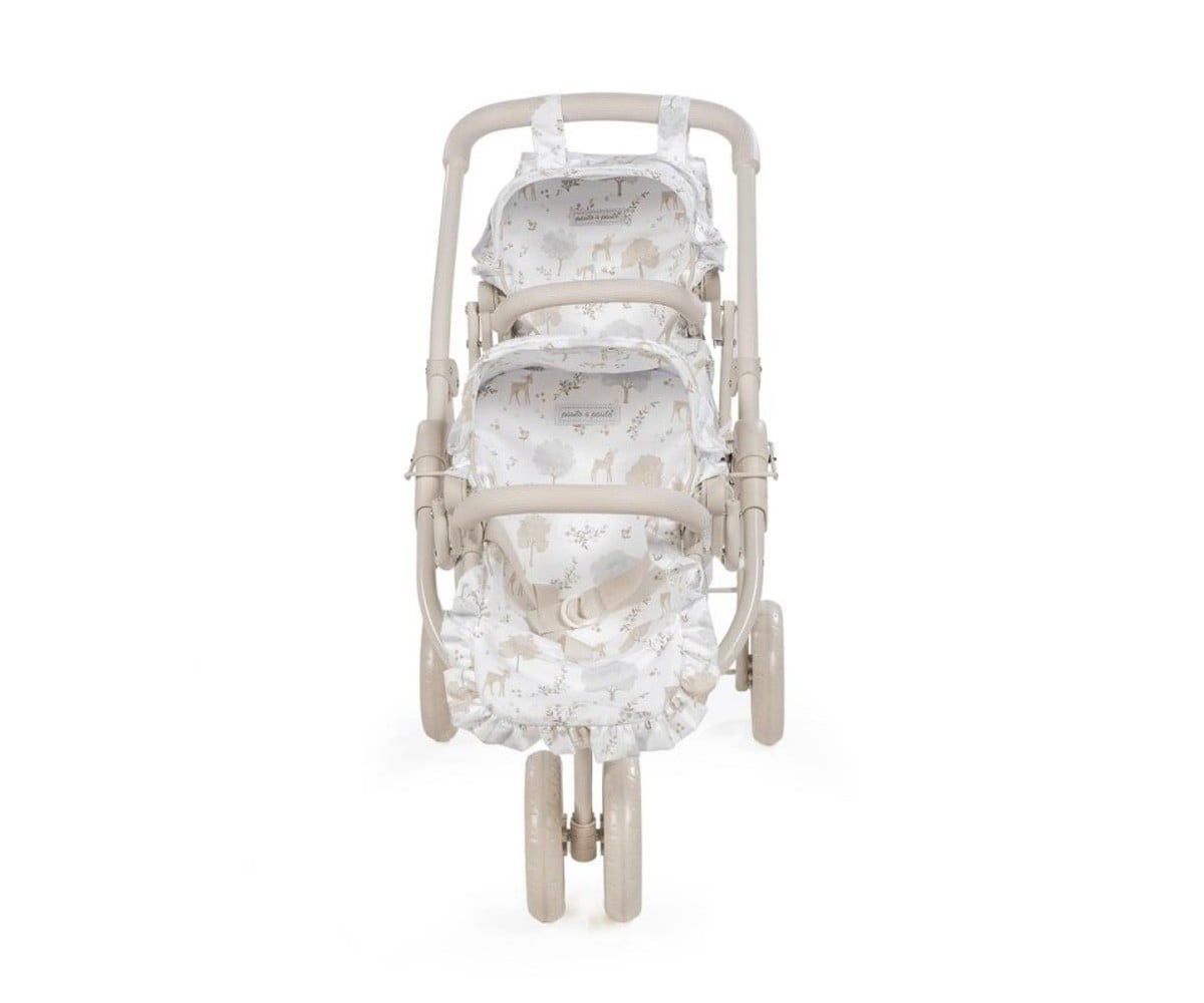 Dolls Twin Doll Stroller Nara