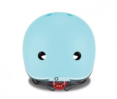 Casco Go Up Lights Azul Pastel