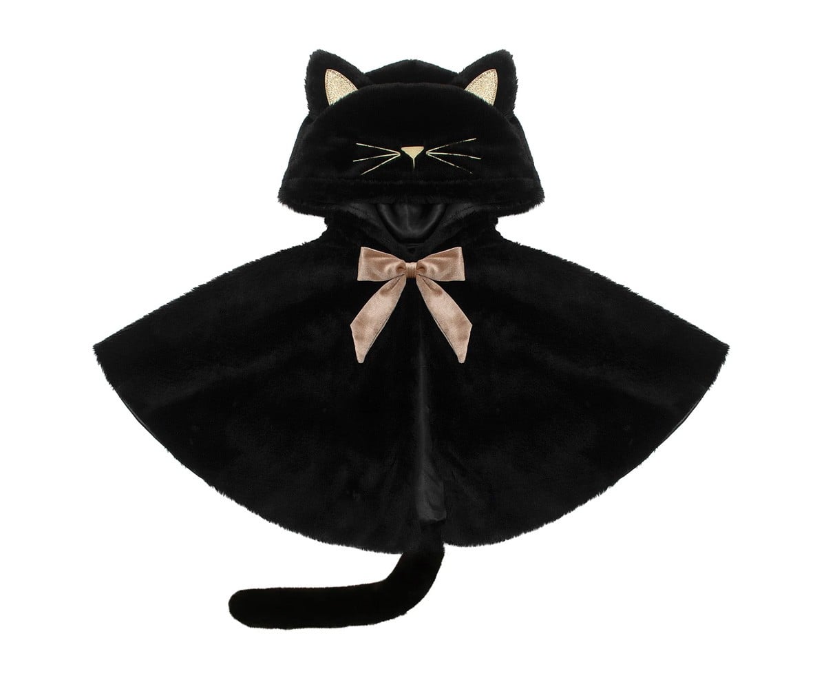 Black Cat Cape Costume