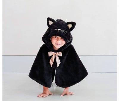 Black Cat Cape Costume