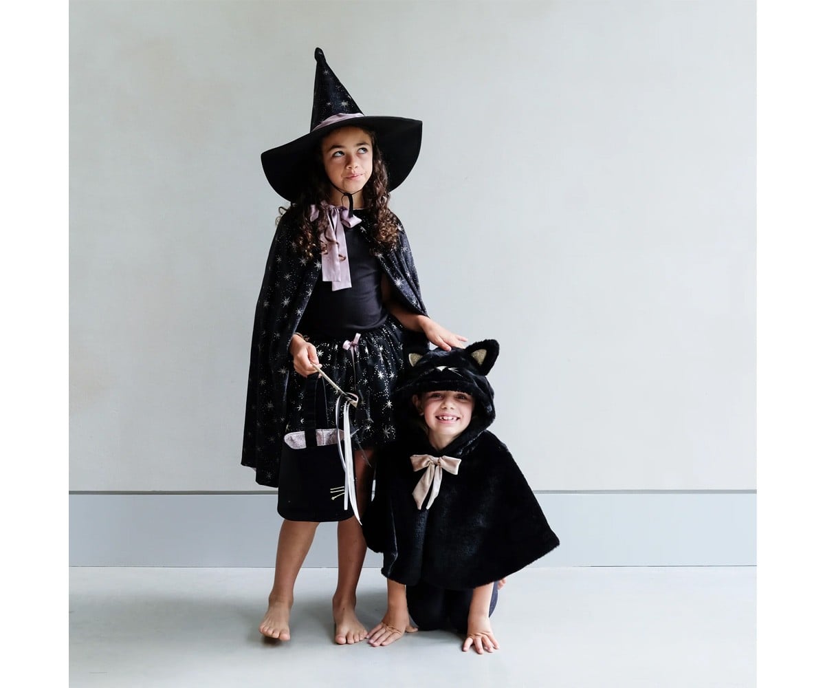 Black Cat Cape Costume