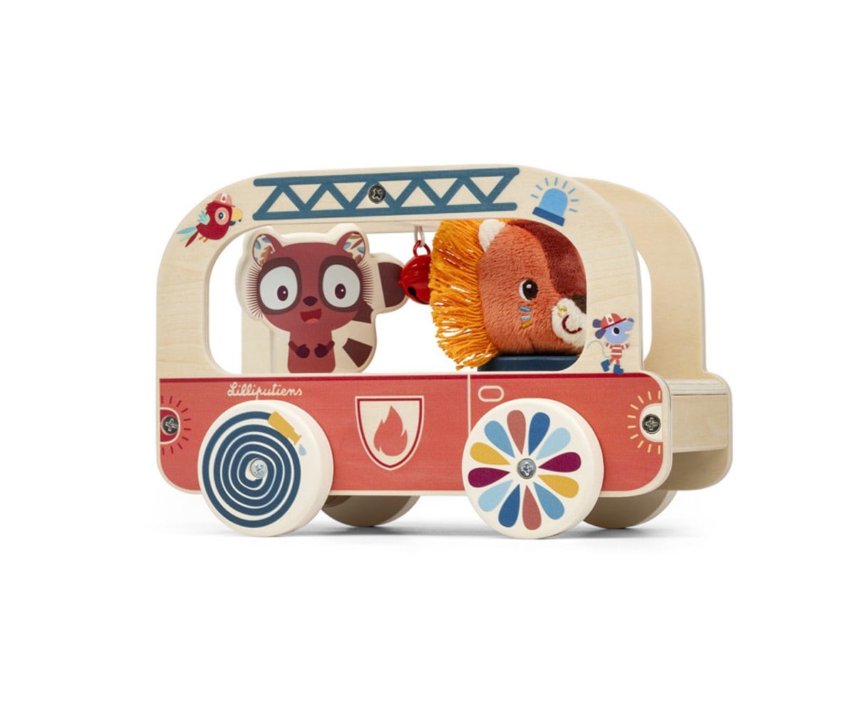 Camion dei Pompieri in Legno Jack