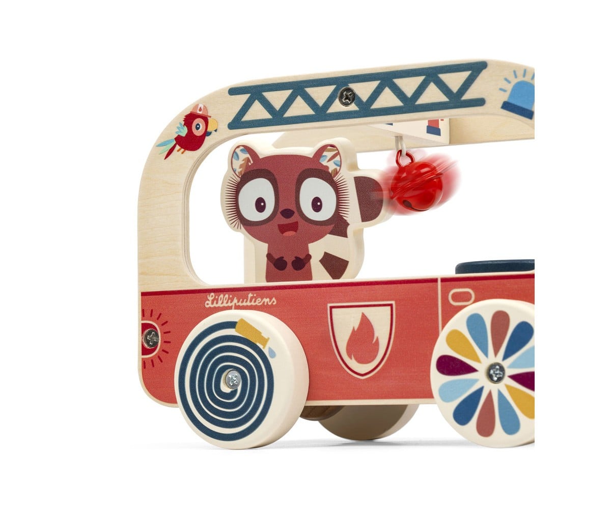 Camion dei Pompieri in Legno Jack