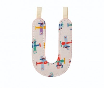 Lettera Tela Lilliputiens Reversibile Fosforescente U