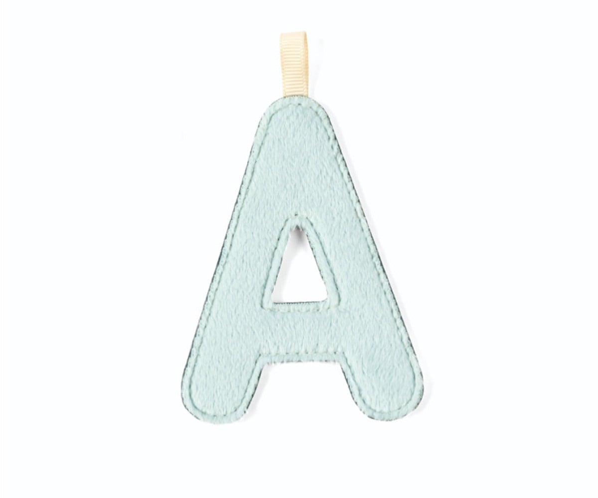 Lettera Tela Lilliputiens Reversibile Fosforescente A Azzurro
