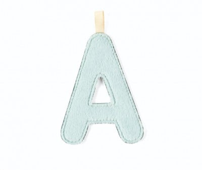Lettera Tela Lilliputiens Reversibile Fosforescente A Azzurro