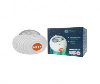 Galaxy RGBW UFO Projector with Remote Control