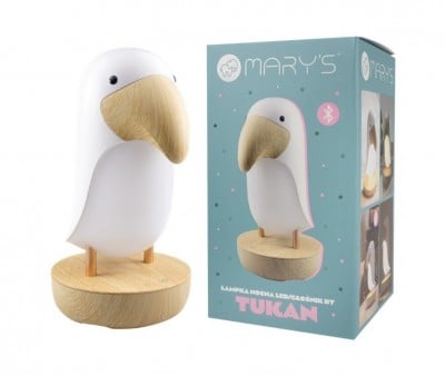 Veilleuse Toucan avec Enceinte Bluetooth