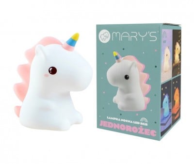 RGB LED Night Light Unicorn