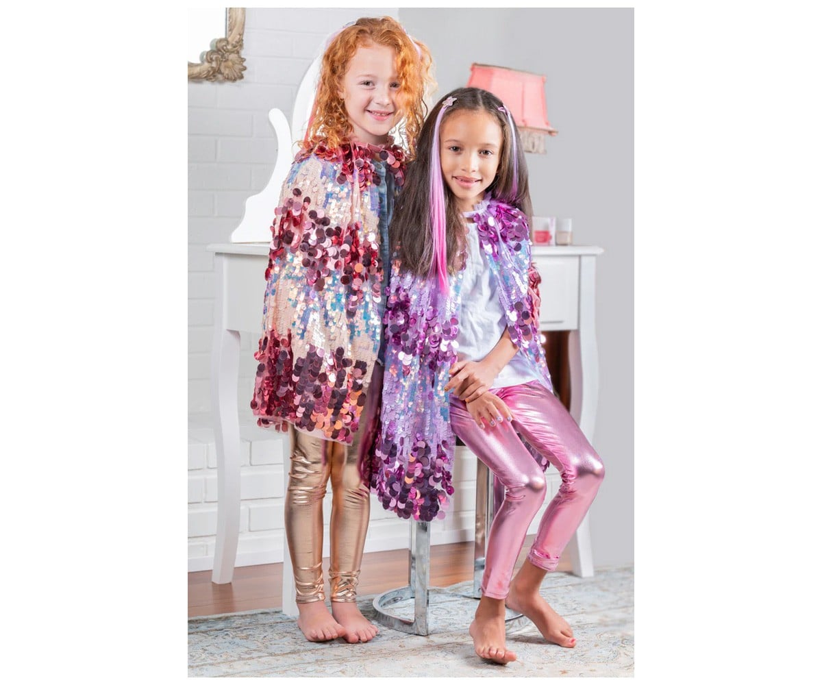 Capa Infantil Lentejuelas The 5th Avenue Purple