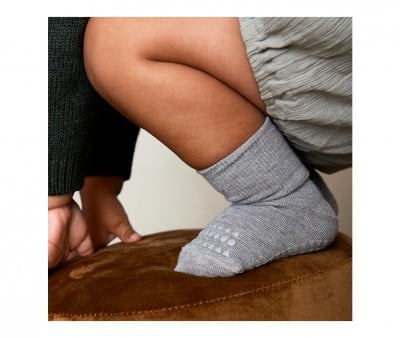 Calzine Antiscivolo Bambu Grey Melange