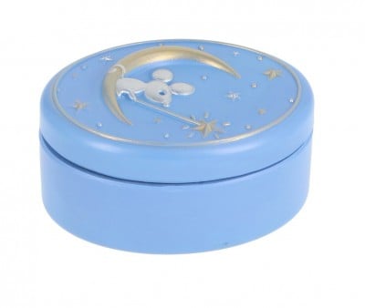 Boîte pour Dents de Lait Petite Souris Bleu Clair