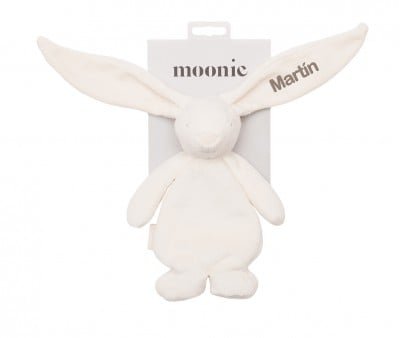 Peluche Sensoriale Coniglio Moonie Mini Cream Personalizzabile