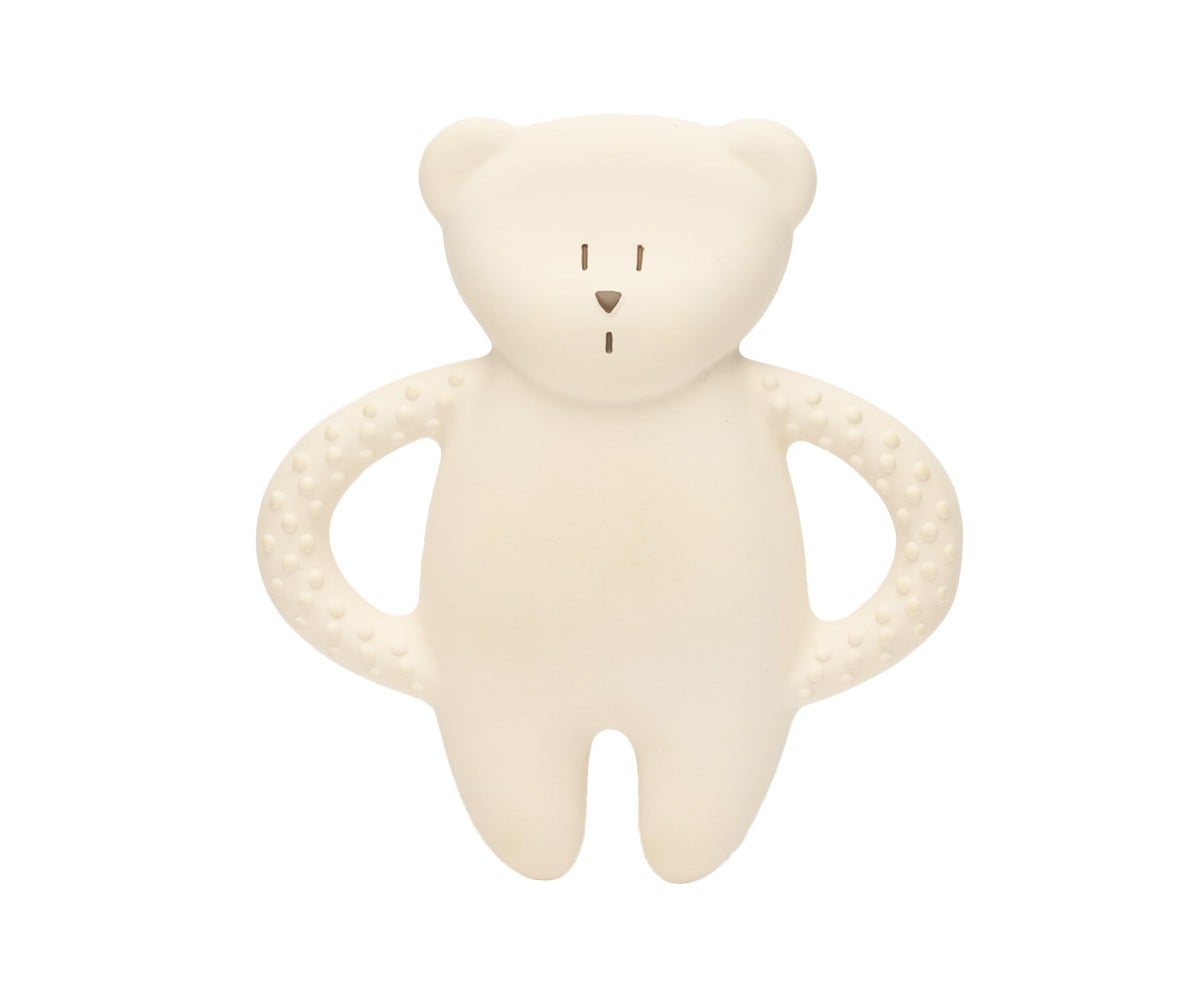Dentarello Gomma Naturale Orsetto Polar