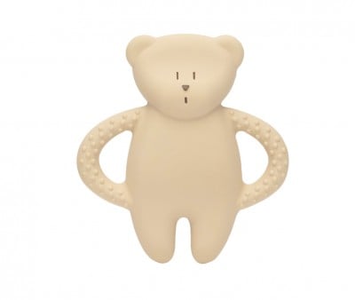 Dentarello Gomma Naturale Orsetto Sand