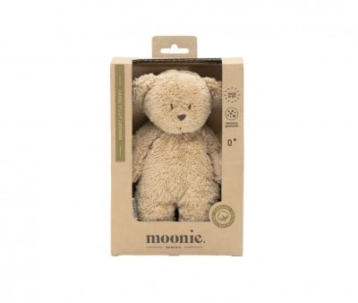 Peluche Sensorial Urso Pequeno Moonie Cappuccino