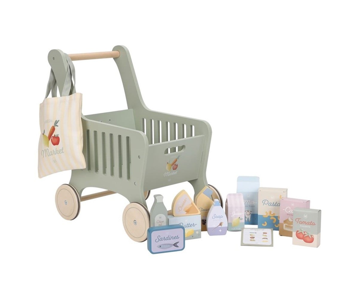 Carrito de la Compra de Madera FSC