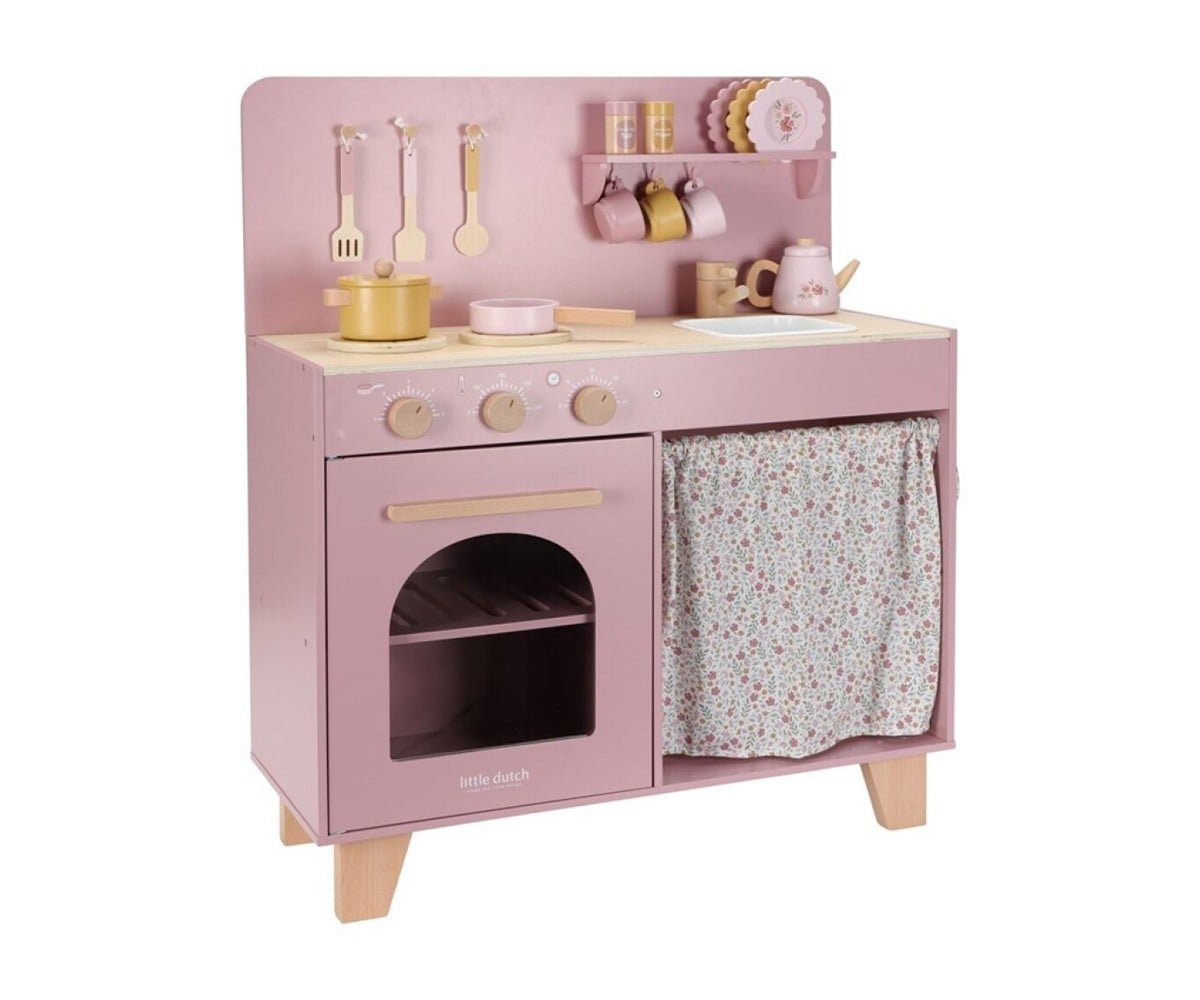 Cocina de Madera Rosa FSC