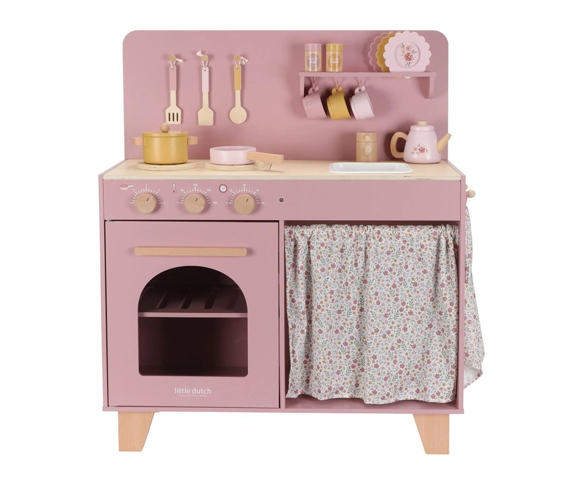 Cocina de Madera Rosa FSC
