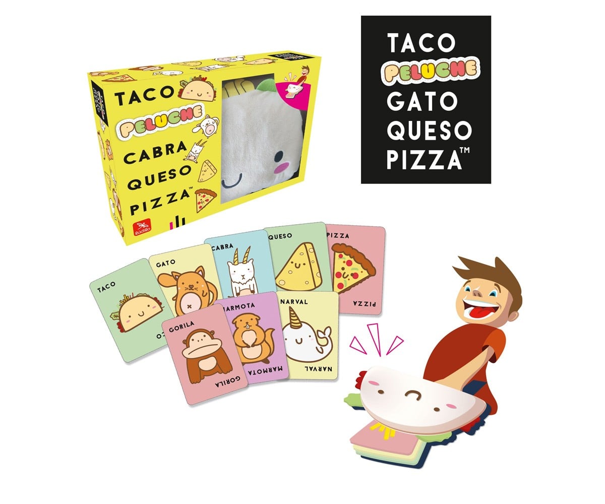 Taco Peluche Cabra Queso Pizza