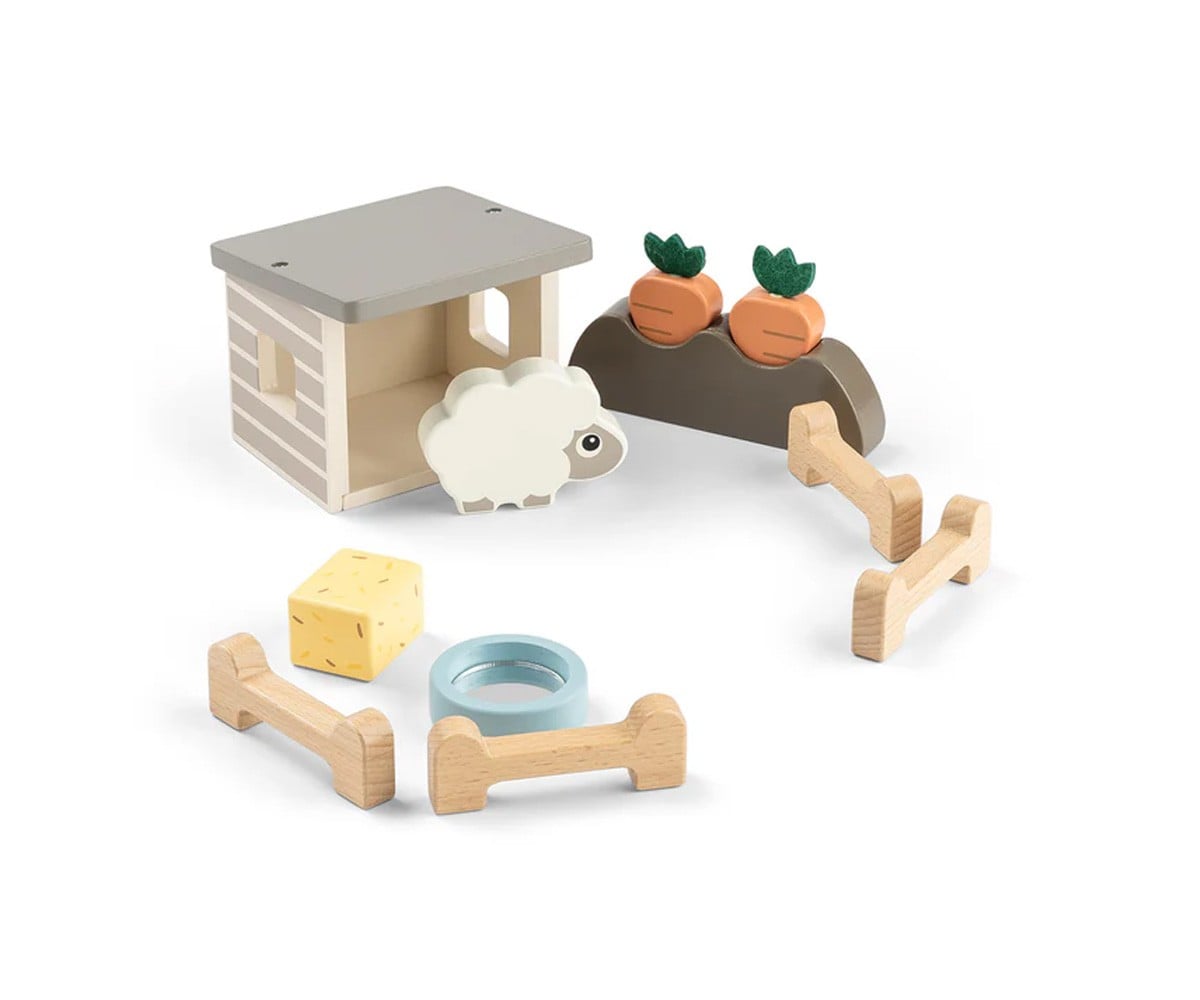 Play Set in Legno Tiny Farm Sheepy