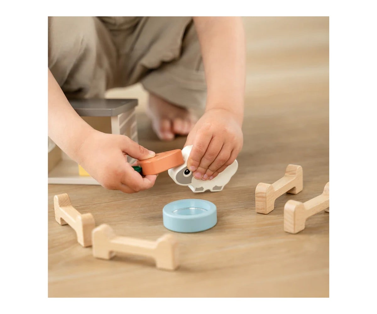 Play Set in Legno Tiny Farm Sheepy