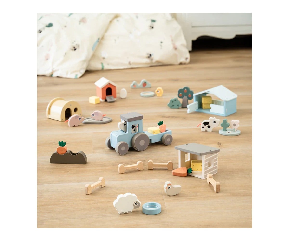 Play Set in Legno Tiny Farm Sheepy