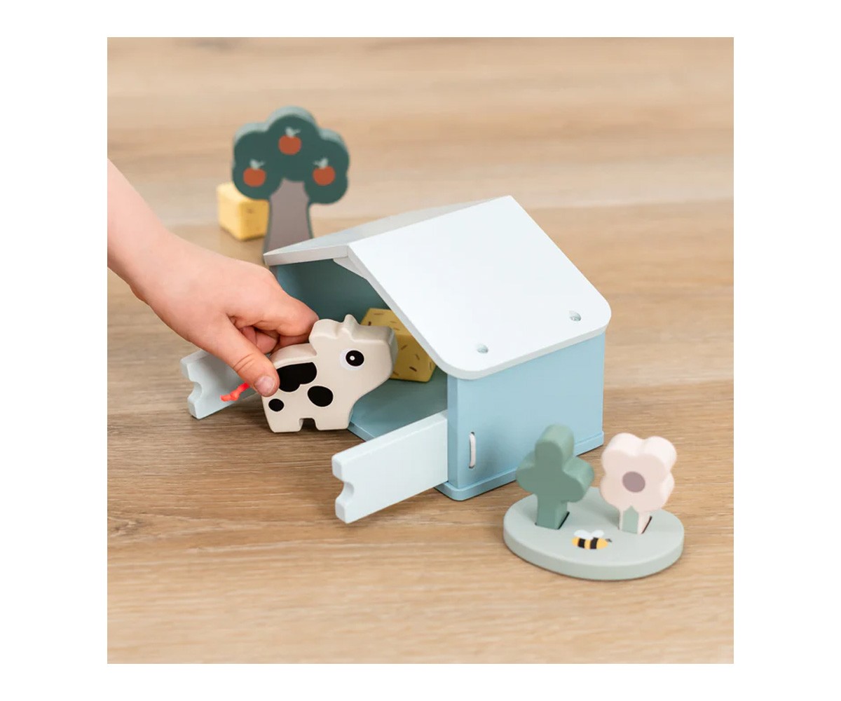 Play Set in Legno Tiny Farm Dotti