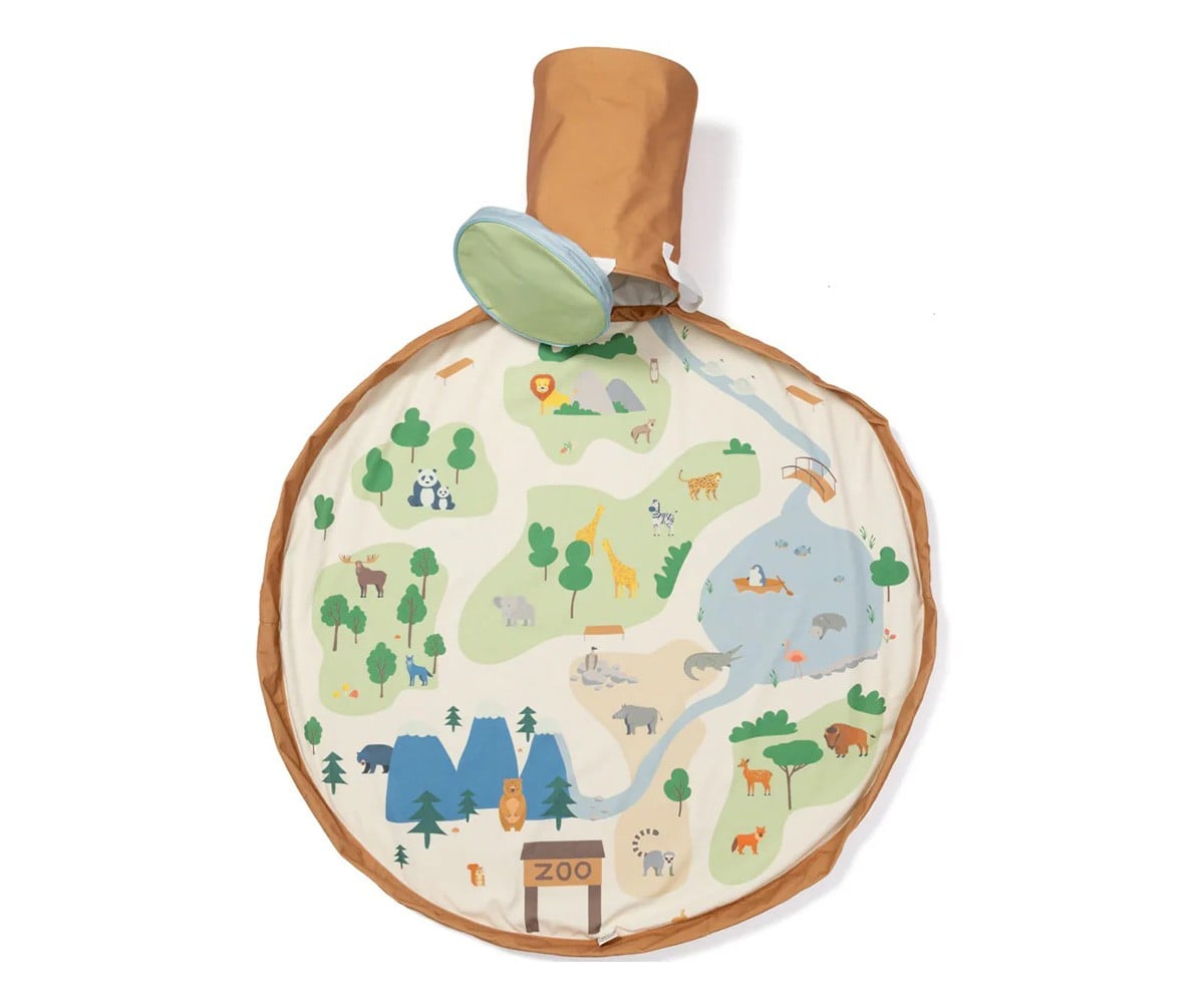 Tapis de Jeu + Panier de Rangement Soo Zoo