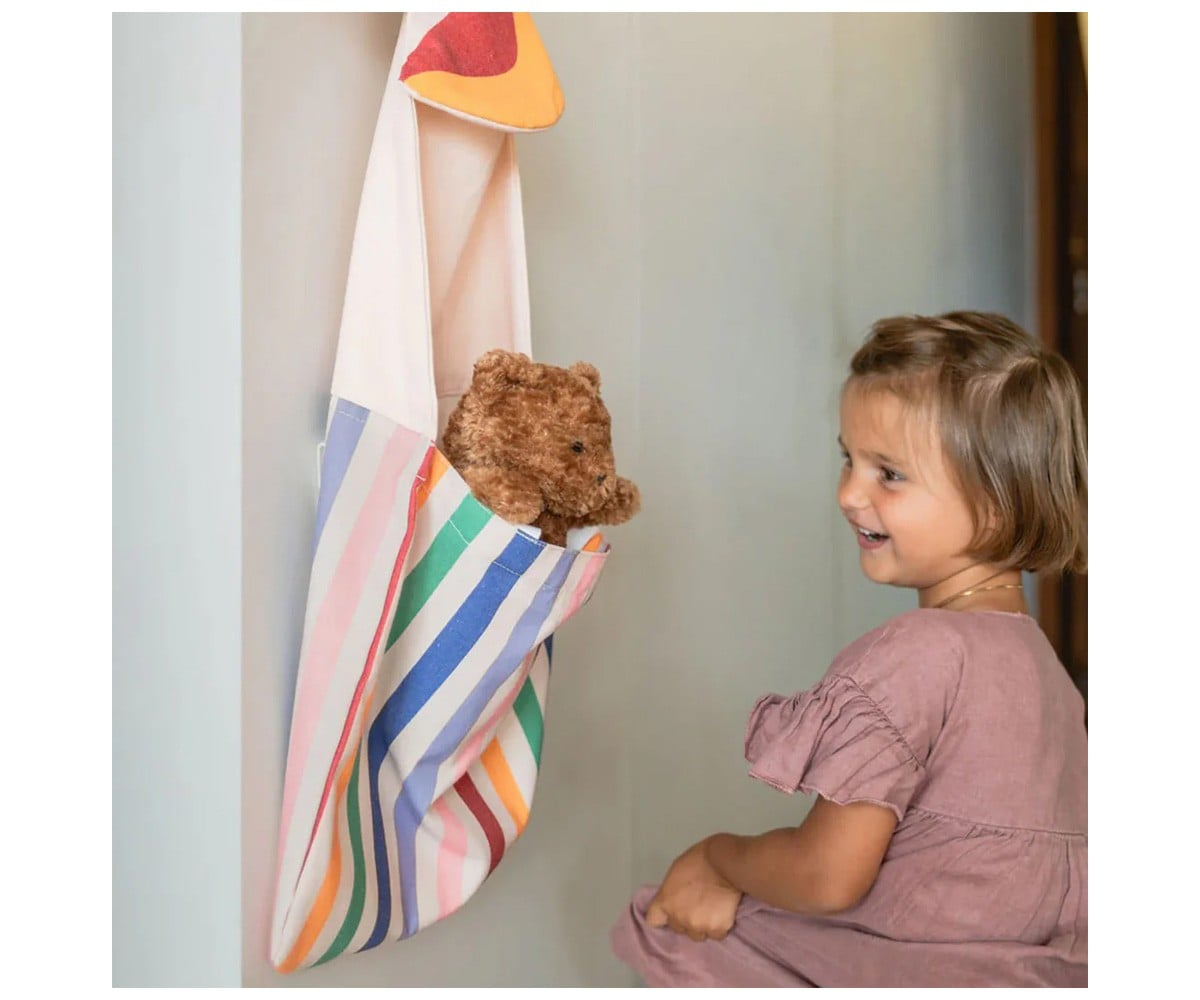 Rangement Mural + Sac Toto Unicorn Personnalisable