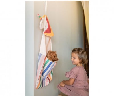 Rangement Mural + Sac Toto Unicorn Personnalisable