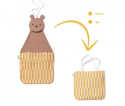 Rangement Mural + Sac Toto Bear Personnalisable