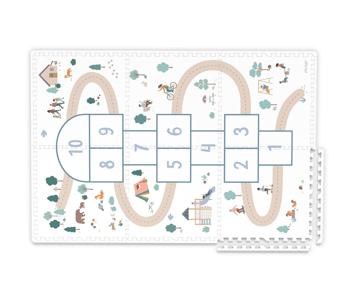 Alfombra de Juegos Tiloo Puzzle Hopscotch