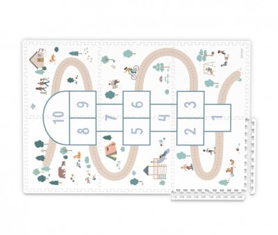 Alfombra de Juegos Tiloo Puzzle Hopscotch