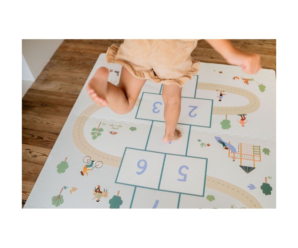 Alfombra de Juegos Tiloo Puzzle Hopscotch