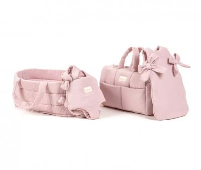Sac à Langer Rose Orchidée pour Poupées