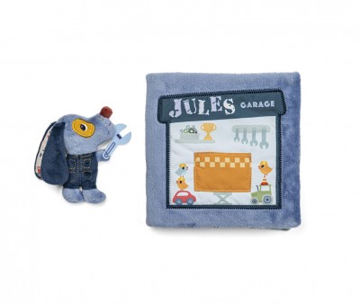 Livro em tecido ?Jules's Garage?